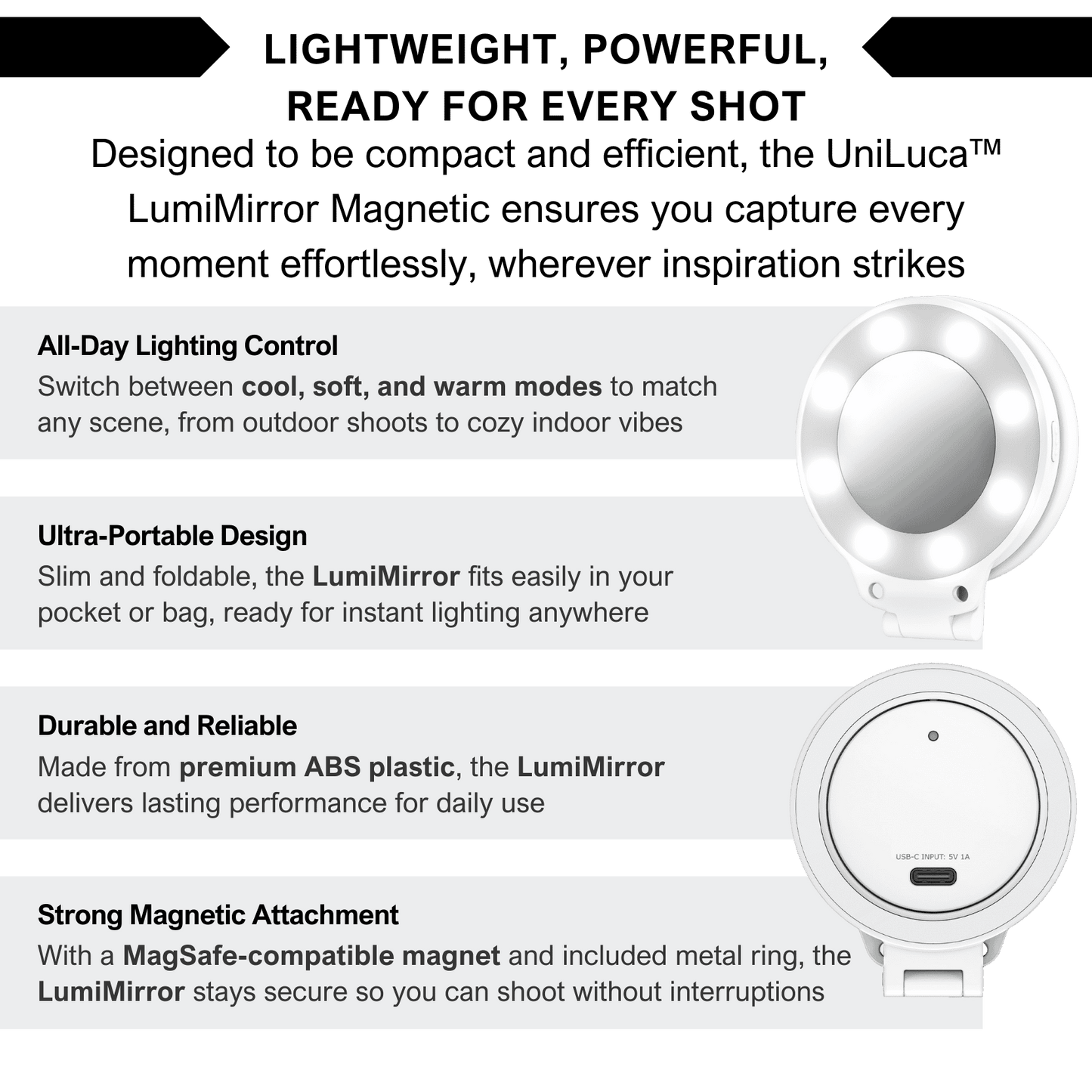 UniLuca™ LumiMirror Magnetic