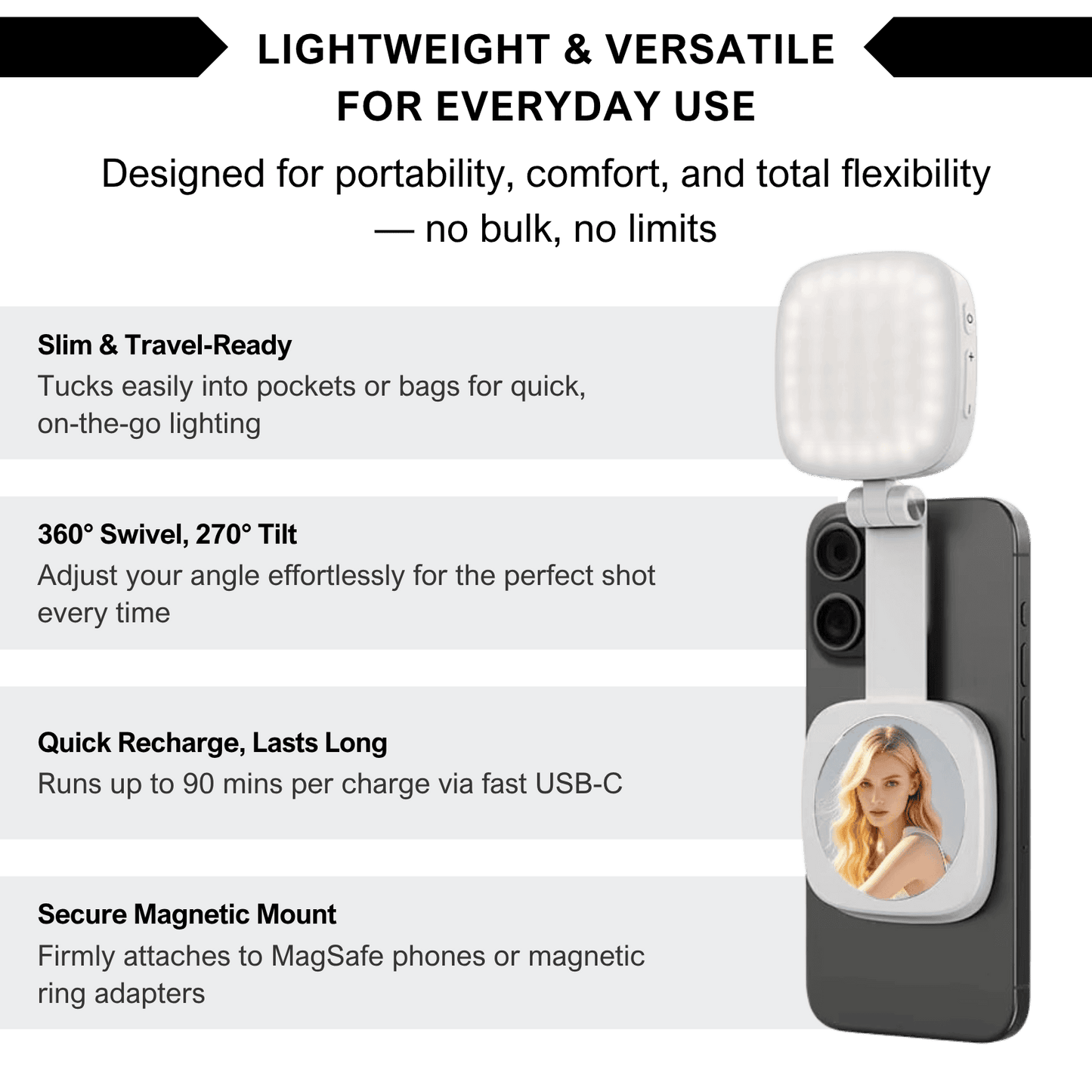 UniLuca™ LumiMirror Magnetic Pro