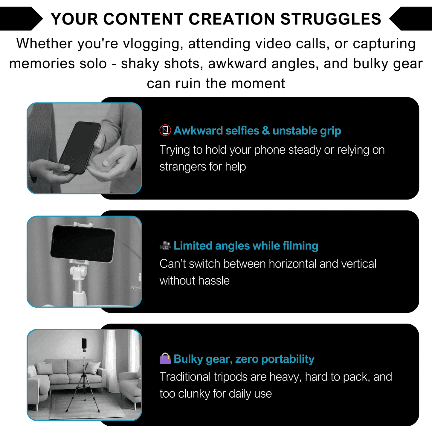 UniLuca™ FrameFlex Mini - For All Smartphones