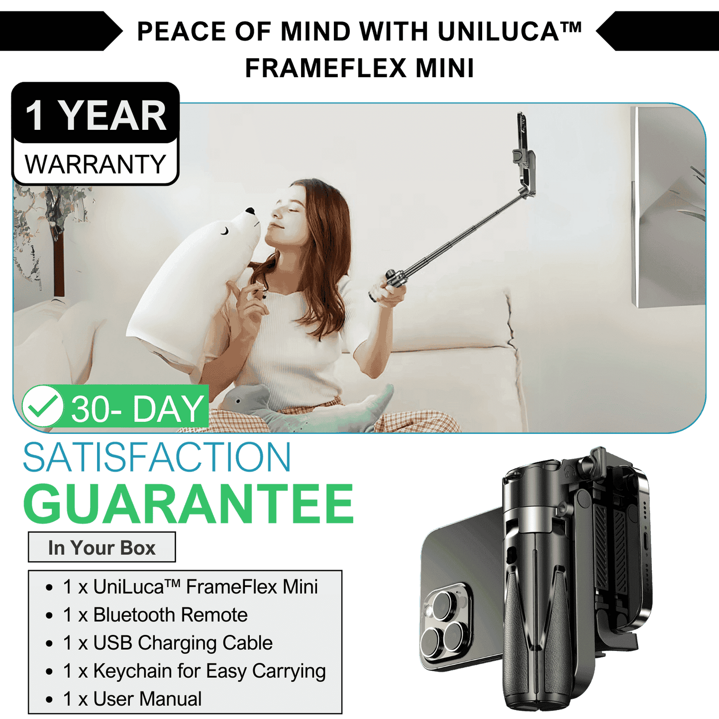 UniLuca™ FrameFlex Mini - For All Smartphones
