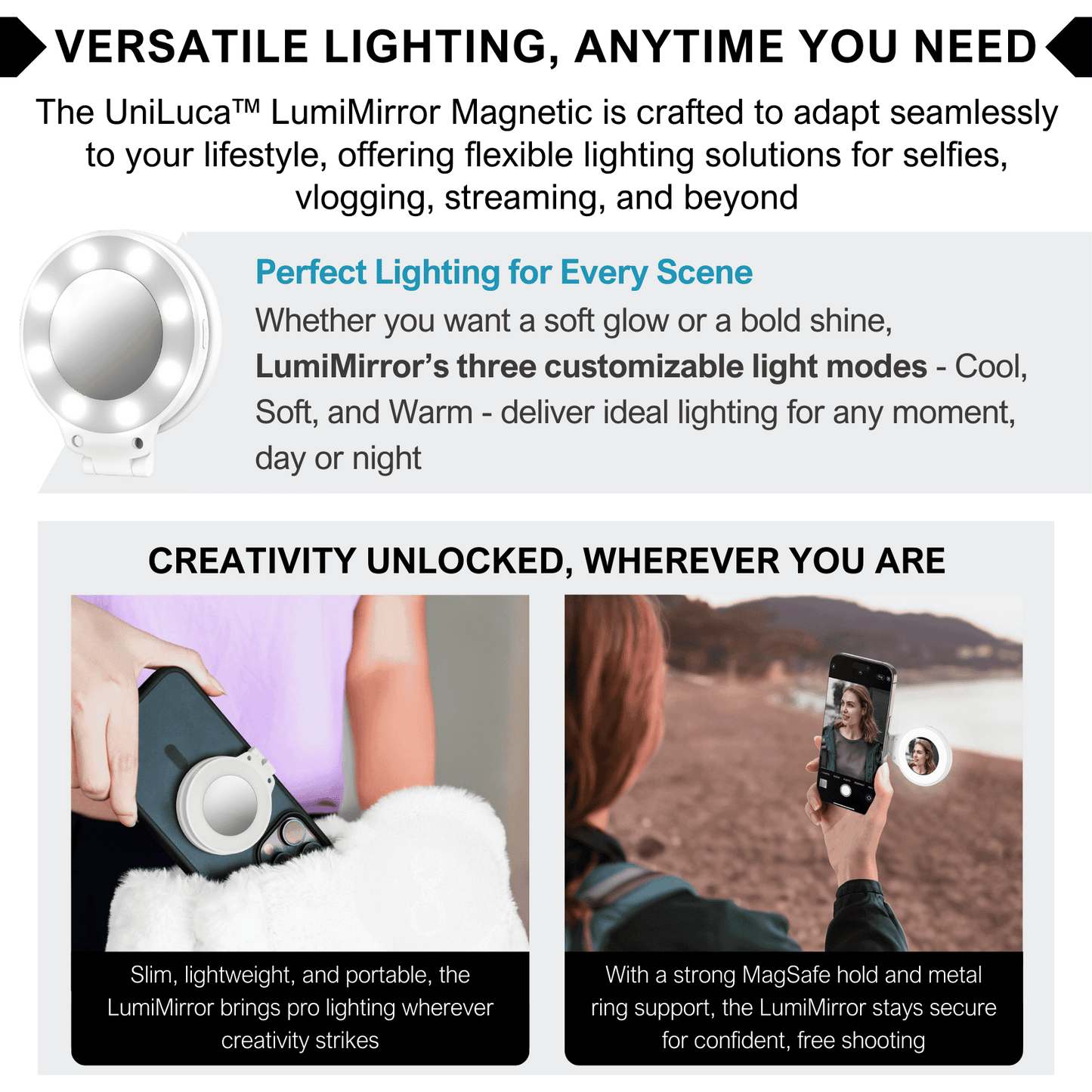 UniLuca™ LumiMirror Magnetic
