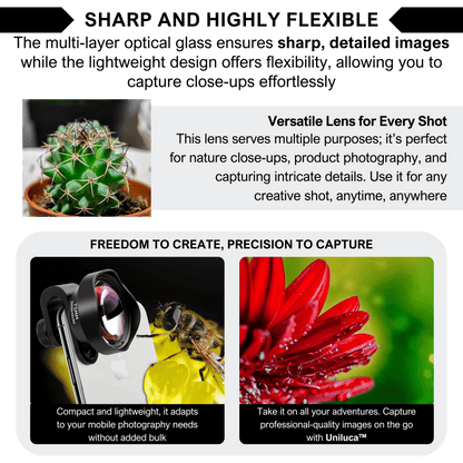 Uniluca™ 75mm 10X Macro Lens