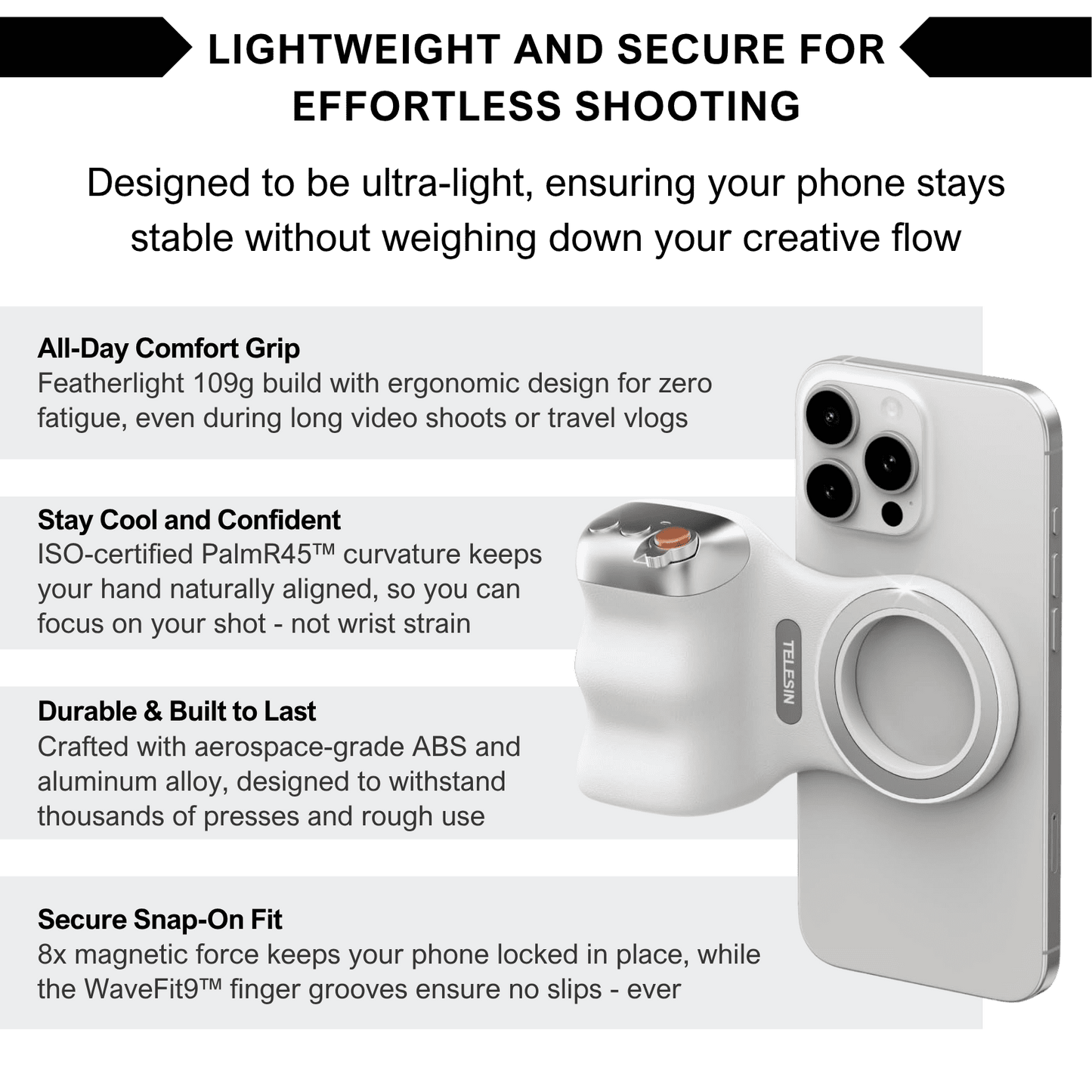 UniLuca™ MagGrip SnapPro - For All Smartphones