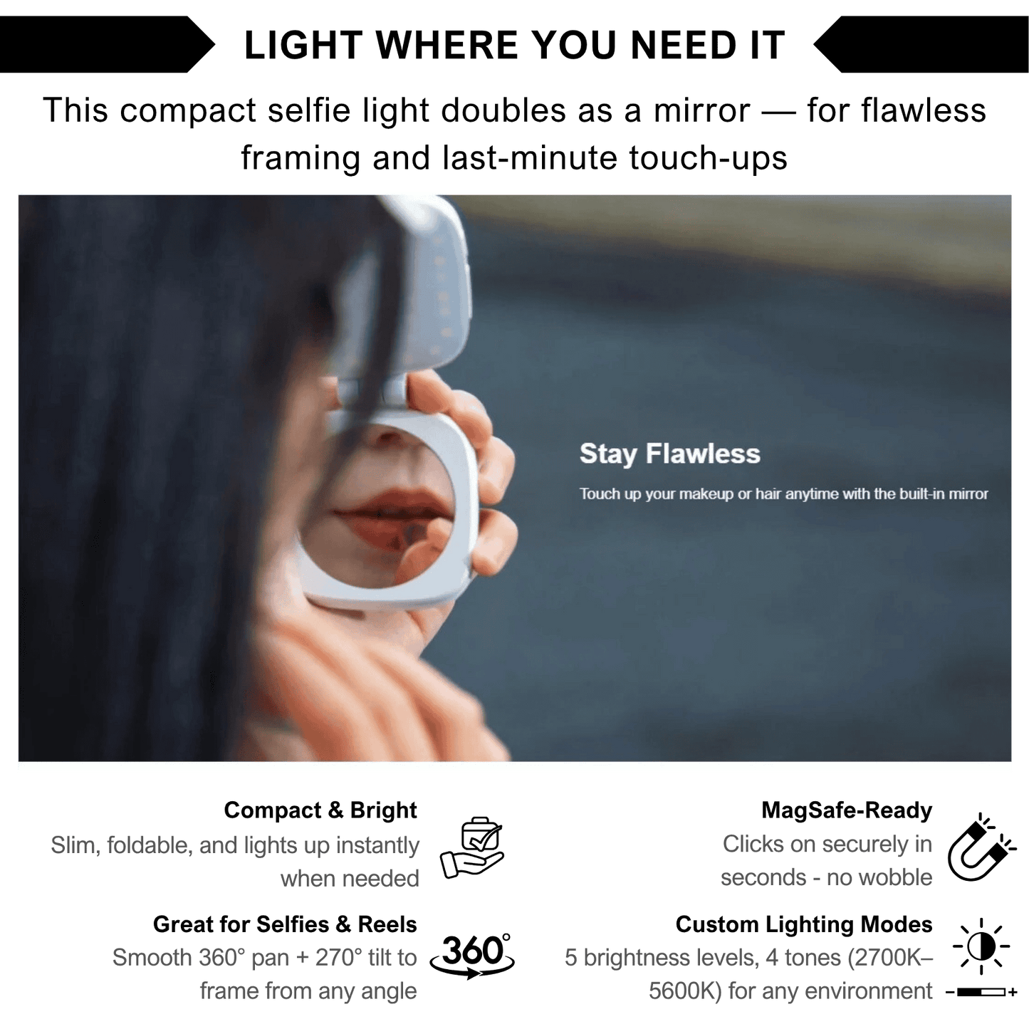 UniLuca™ LumiMirror Magnetic Pro