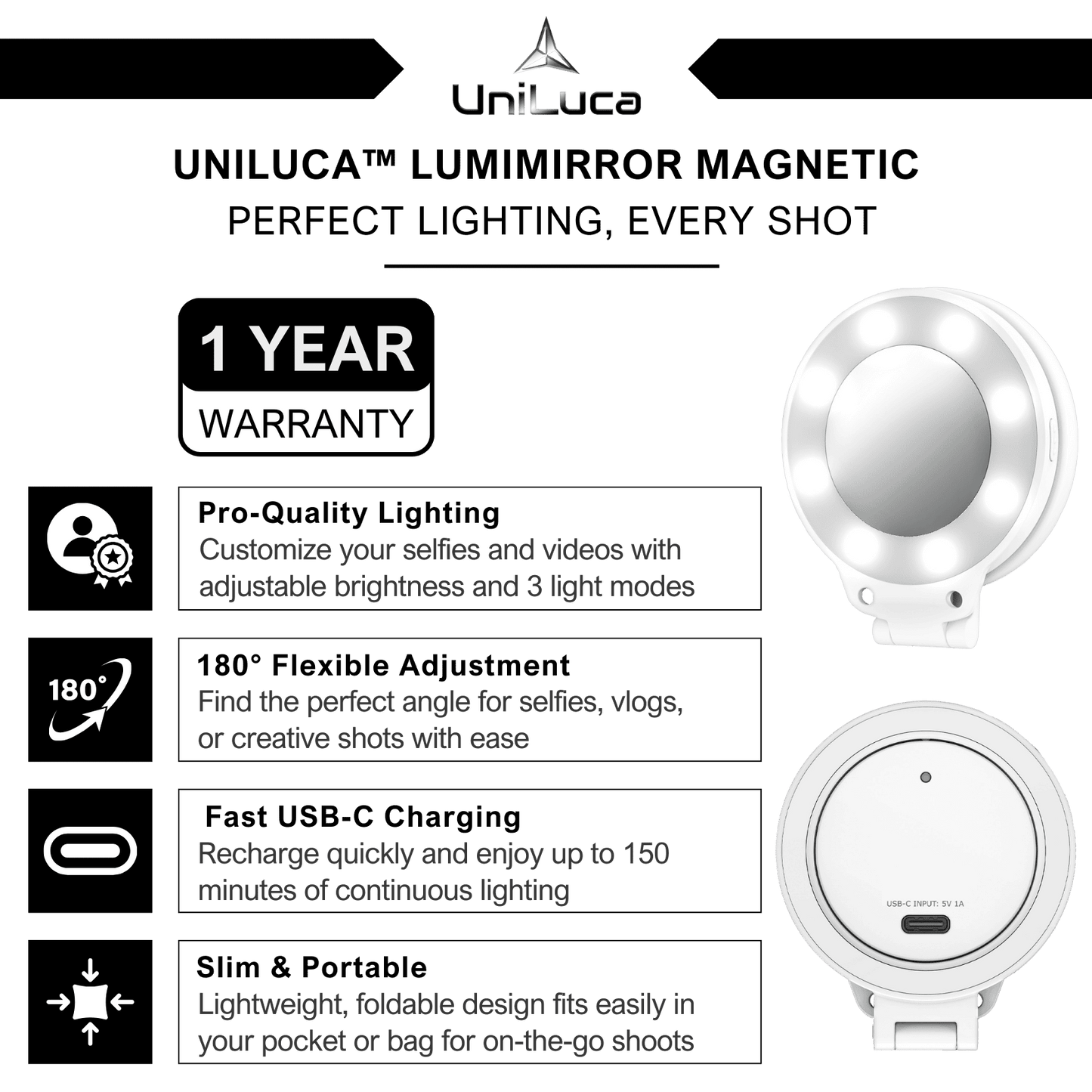 UniLuca™ LumiMirror Magnetic